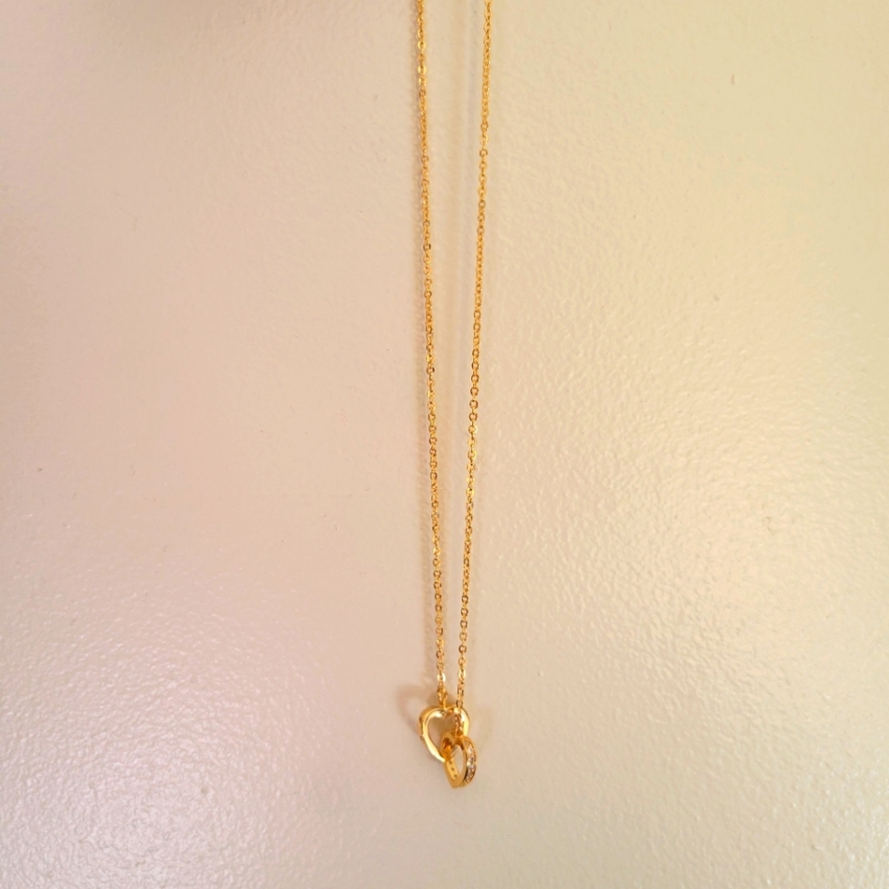 Cute 14K gold plated necklace